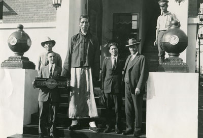 Frank at G.E. early 1910s in China